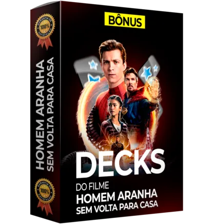 Deck do filme Homem Aranha sem volta para casa
